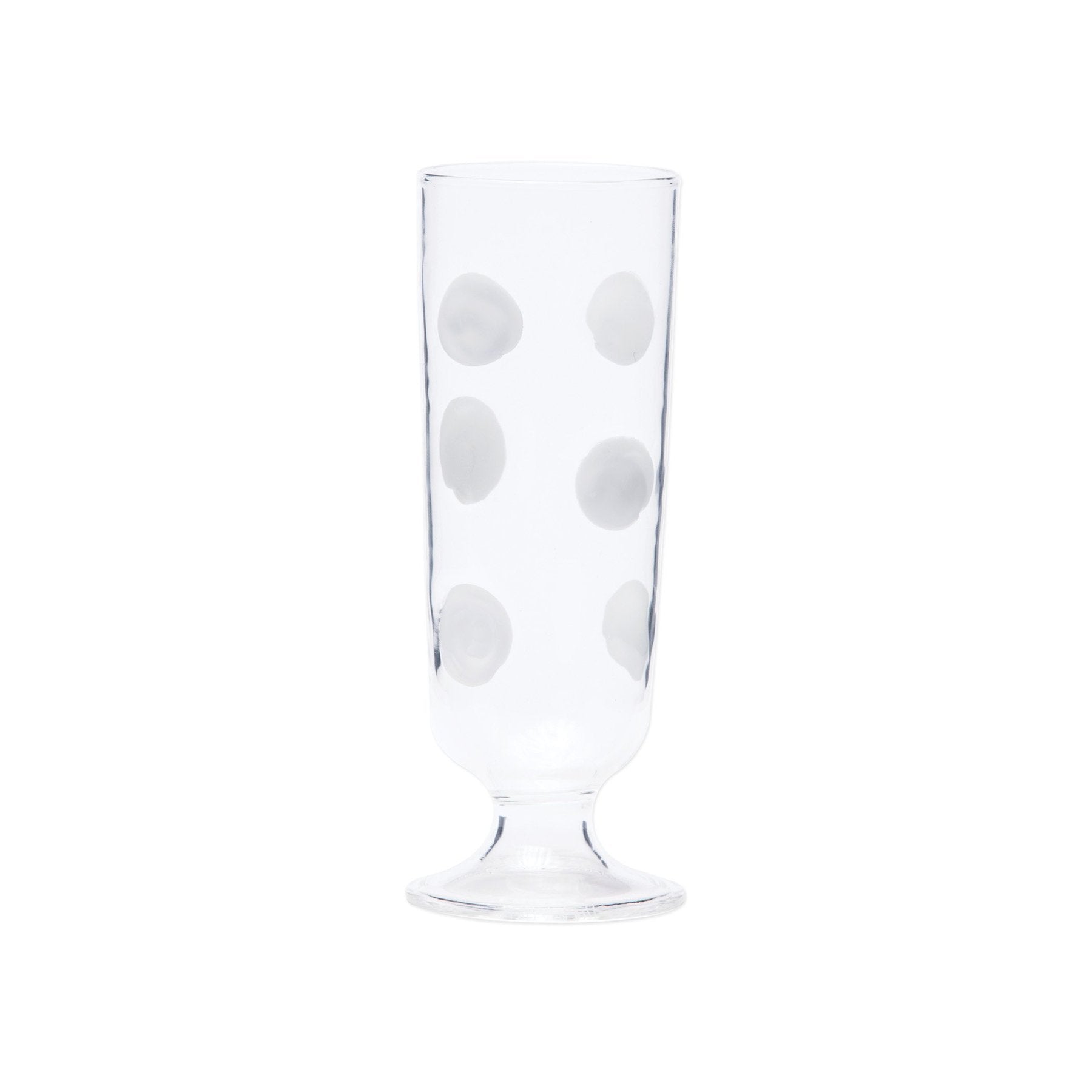 Drop Champagne Glass, White