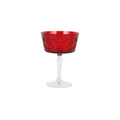 Barocco Ruby Coupe Champagne Glass