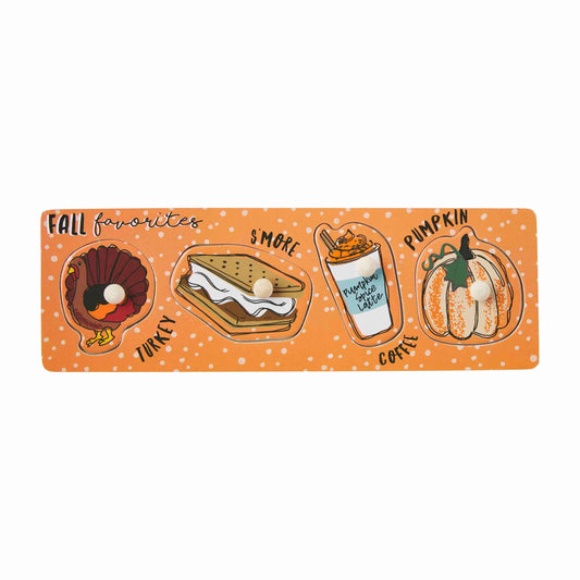 Fall Favorites Wood Puzzle