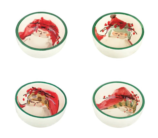 Old St. Nick Assorted Condiment Bowls - Set of 4