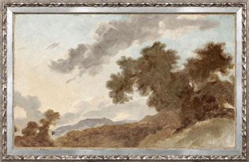 Petite Scapes Mountain Landscape at Sunset