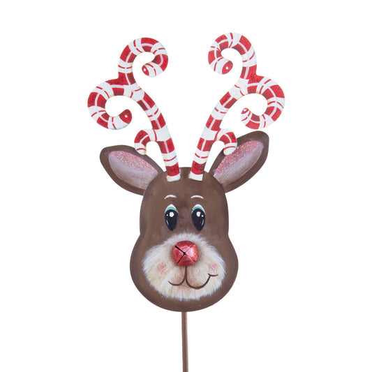 Candy Cane Reindeer Lg