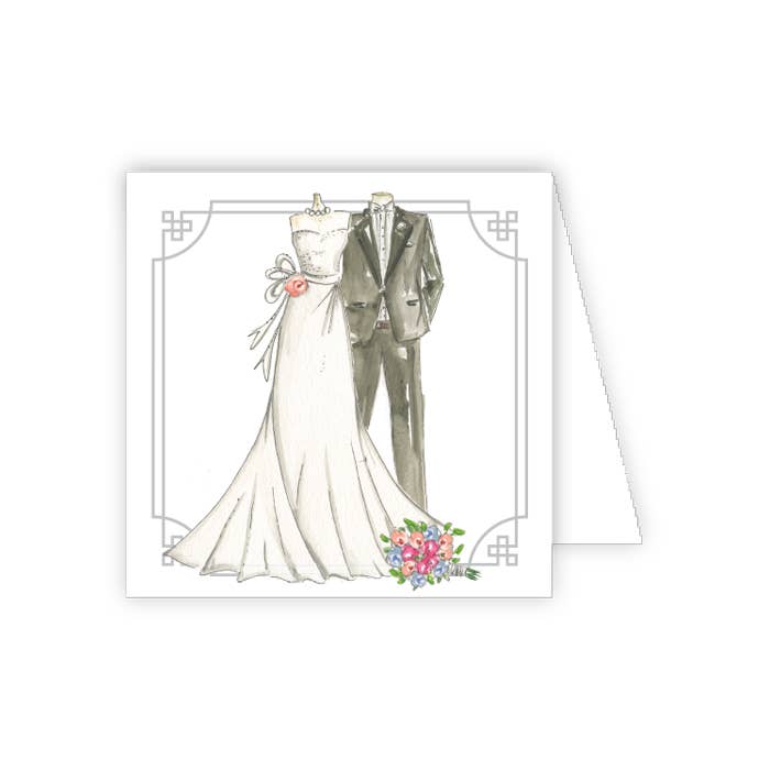 Bride and Groom Enclosure Card