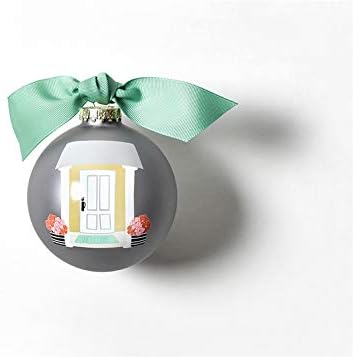 Home Sweet Home Glass Ornament