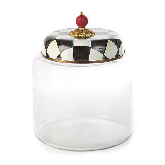 Courtly Check Storage Canister - Big