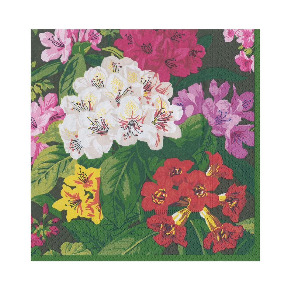 Exuberance Paper Luncheon Towel Napkins in Black - 20 Per Package