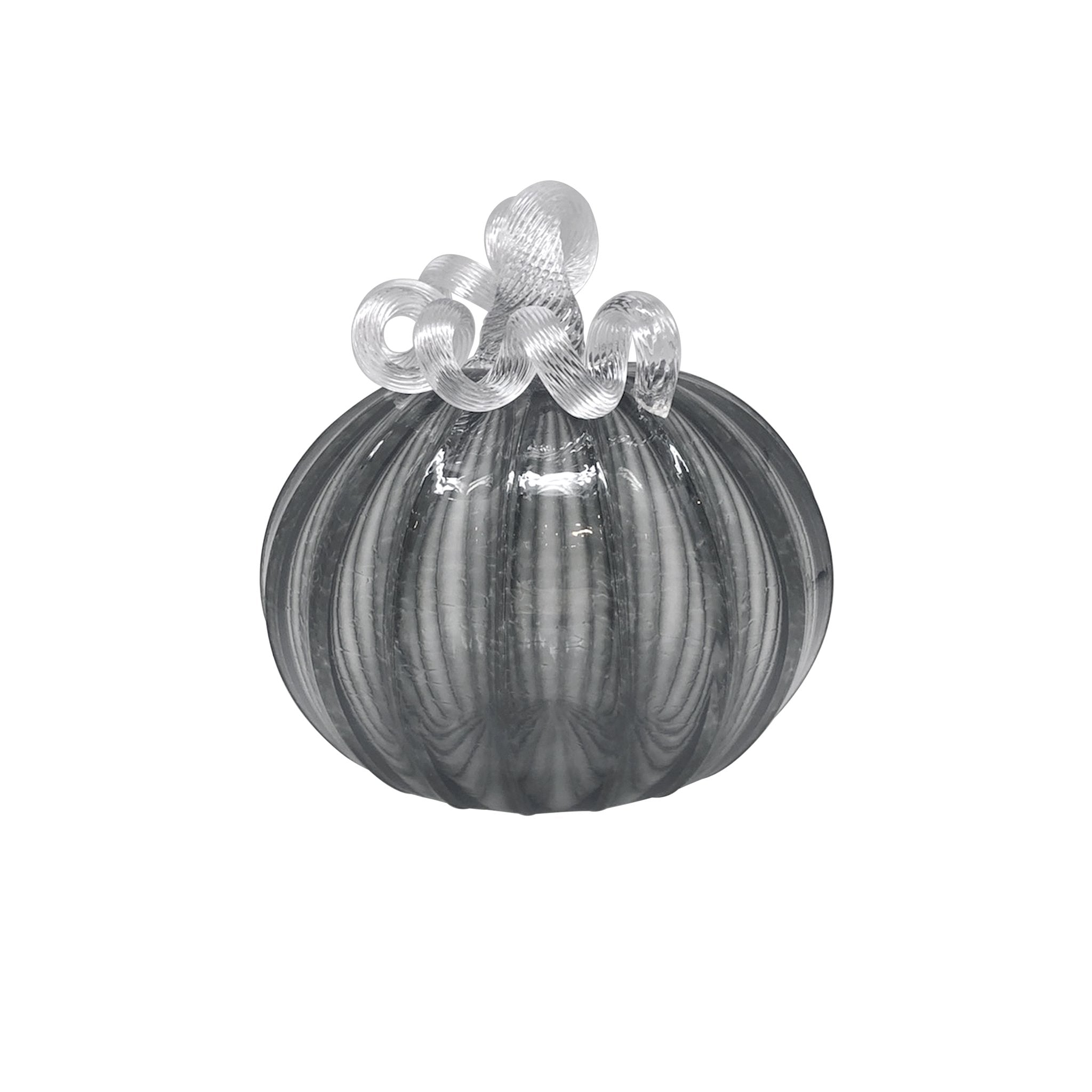 Smoke Glass Extra Large Pumpkin