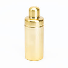 Matte Gold Cocktail Shaker