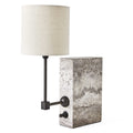 On a Shelf Mini Lamp Travertine Bronze