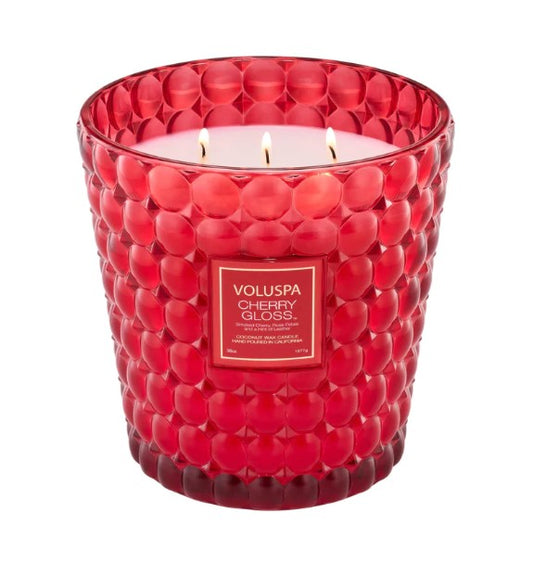 Cherry Gloss 3 Wick Hearth