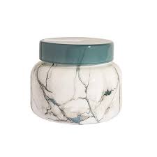 Blue Jean Petite Modern Marble Jar