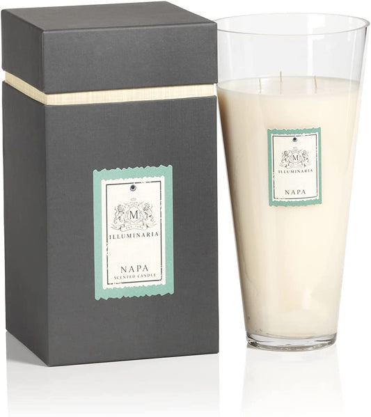 Napa Illuminaria Scented Candle Jar in Gift Box - Large