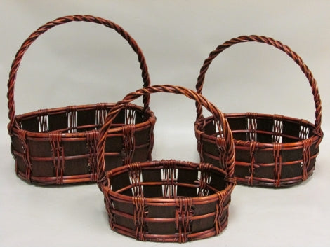 Willow Stain Basket, Medium