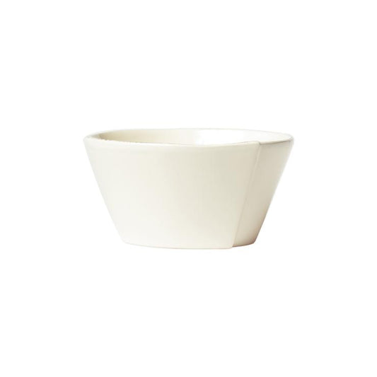 Lastra White Stackable Cereal Bowl