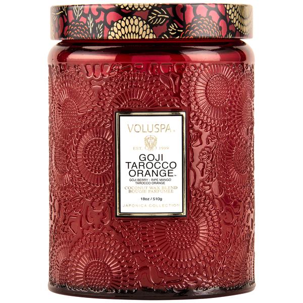 Goji Tarocco Orange Large Glass Jar