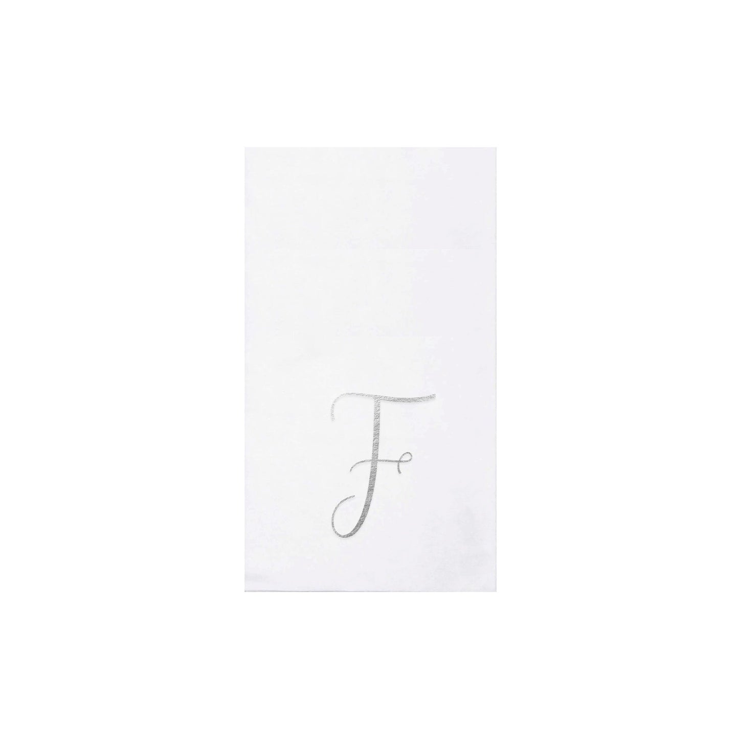 F Papersoft Napkins Monogram Guest Towels (Pack of 20)