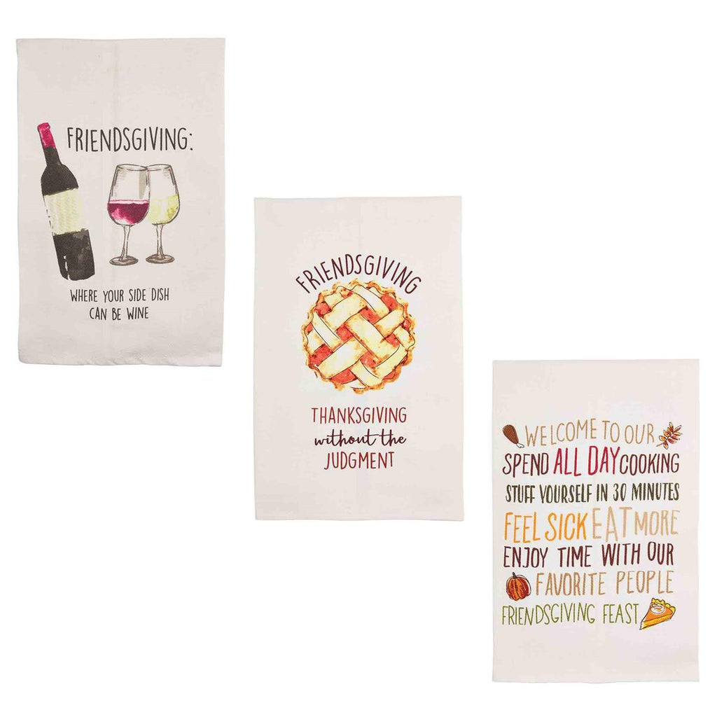 Wine Friendsgiving Towel