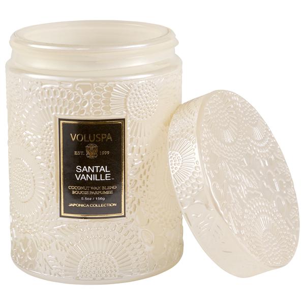 Santal Vanille Small Glass Jar