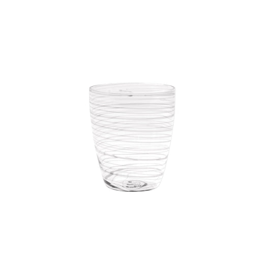 Swirl White Short Tumbler