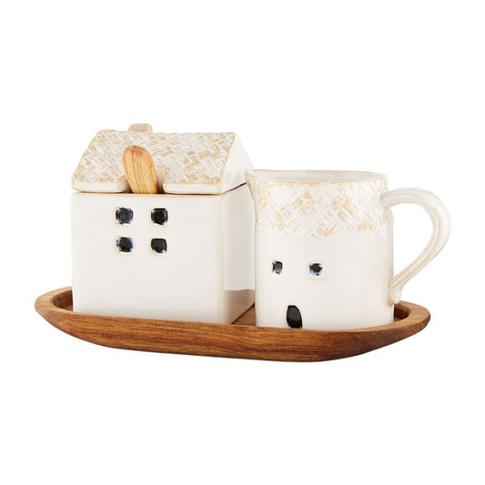 House Cream and Sugar Set