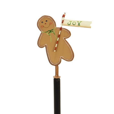 Gingerbread Man Finial