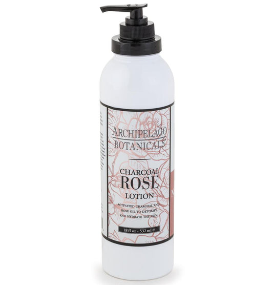 Charcoal Rose 18oz Lotion