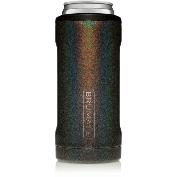 Hopsulator Slim 12oz Glitter Charcoal