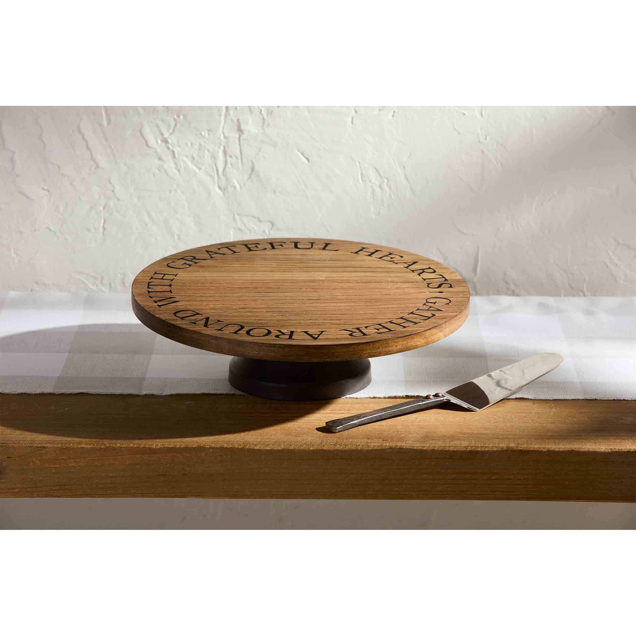 Grateful Hearts Pedestal Set