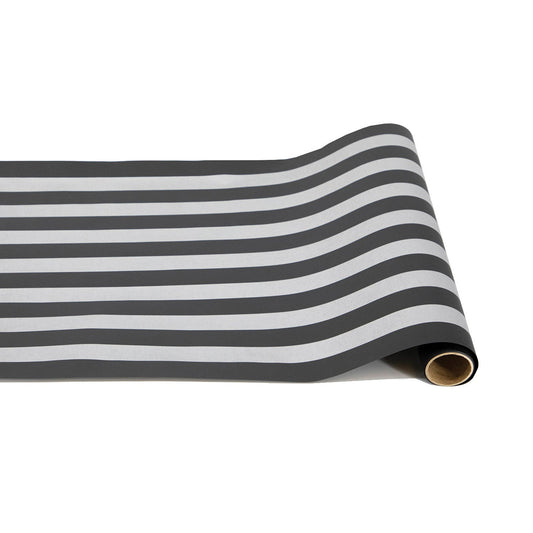 Chalkboard Silver Classic Stripe Runner