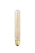 LED Bulb Tube E26, 4W, Amber, Dimmable, 1"x7.25"
