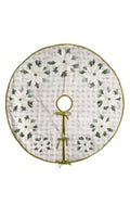 Farmhouse Poinsettia Tree Skirt
