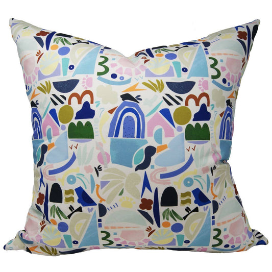 Boheme Abstract Pillow Cover