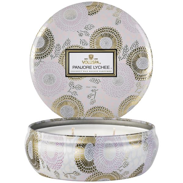 Panjore Lychee 3 Wick Tin