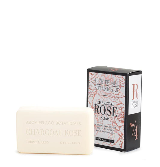 Charcoal Rose Bar Soap