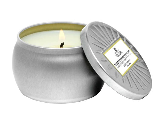 Silver Birch Peppercorn Mini Tin Candle