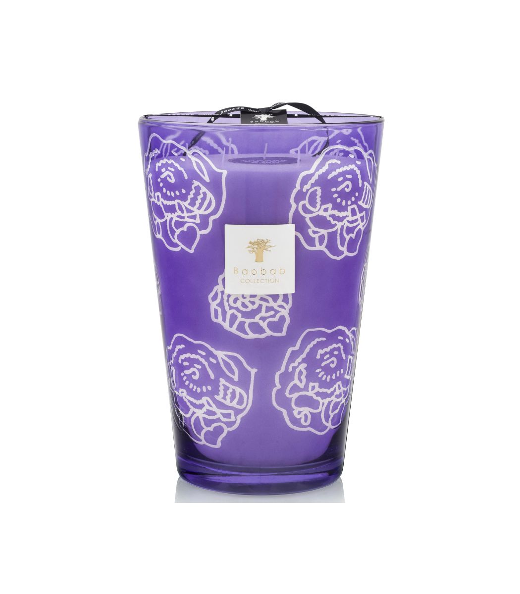 Max 35 Candle Roses Dark Parma