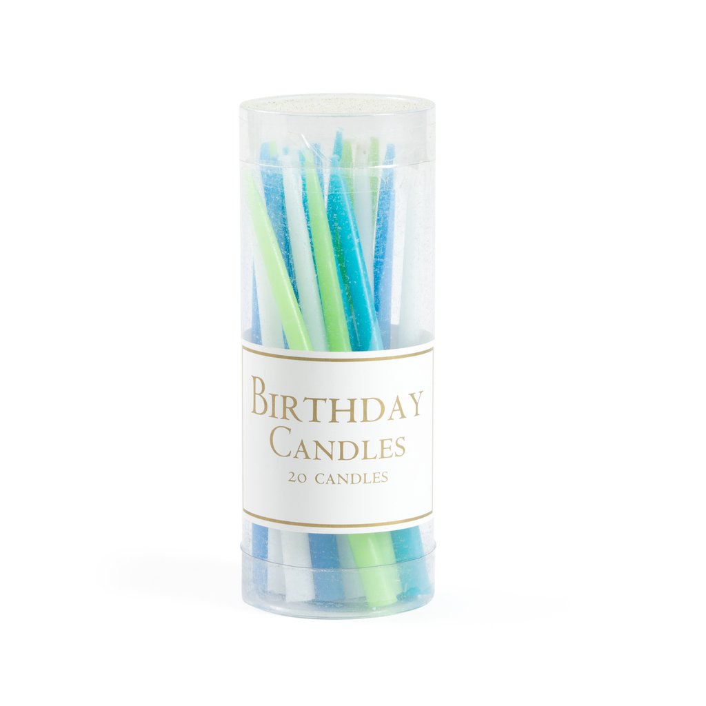Birthday Candles in Ocean - 20 Candles Per Box