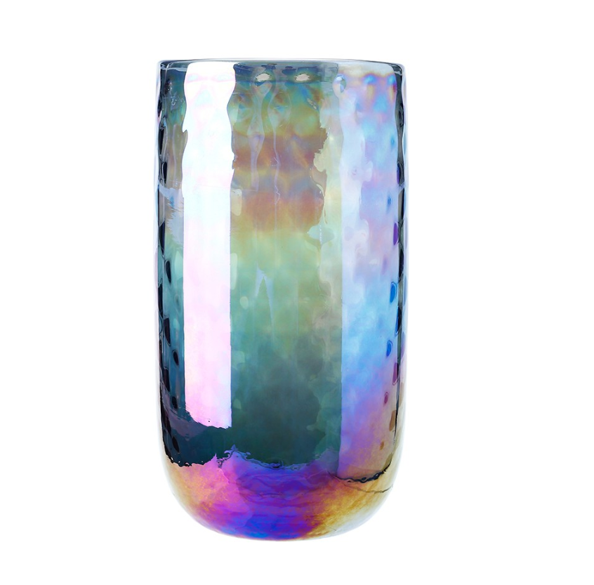 Iridescent Vase 11"