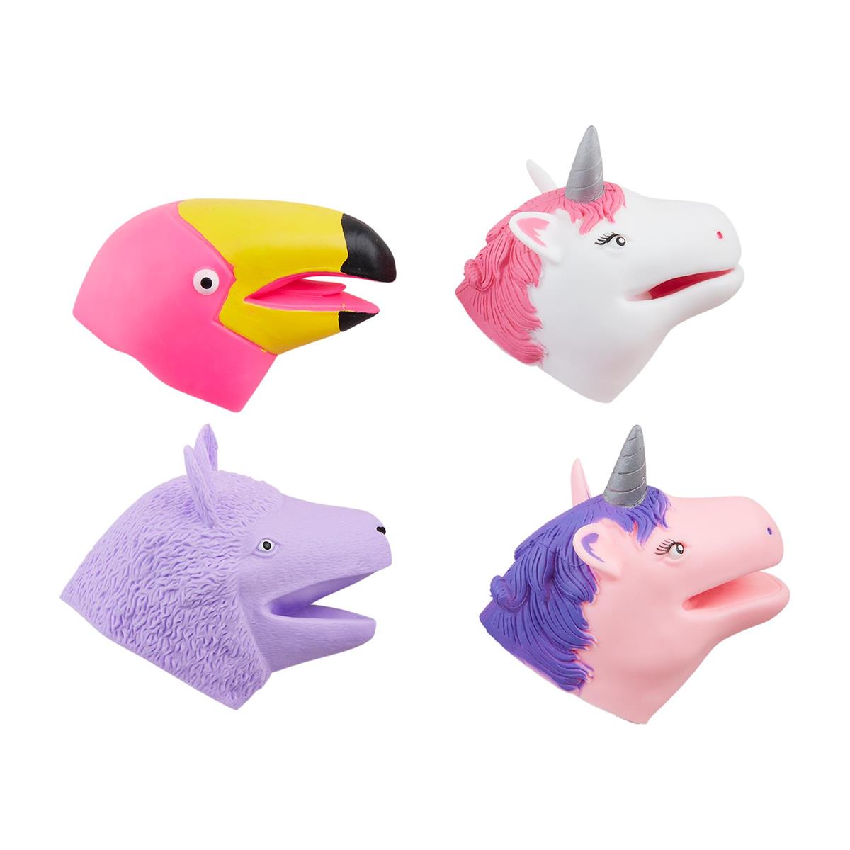 Flamingo, Llama OR Unicorn Hand Puppet