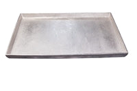 Large Cast Aluminum Rectangle Tray Nickel Antique