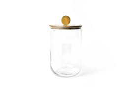 Happy Everything Mini Wooden Lid Glass Jar