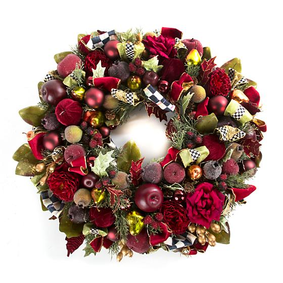 Yuletide Manor Wreath