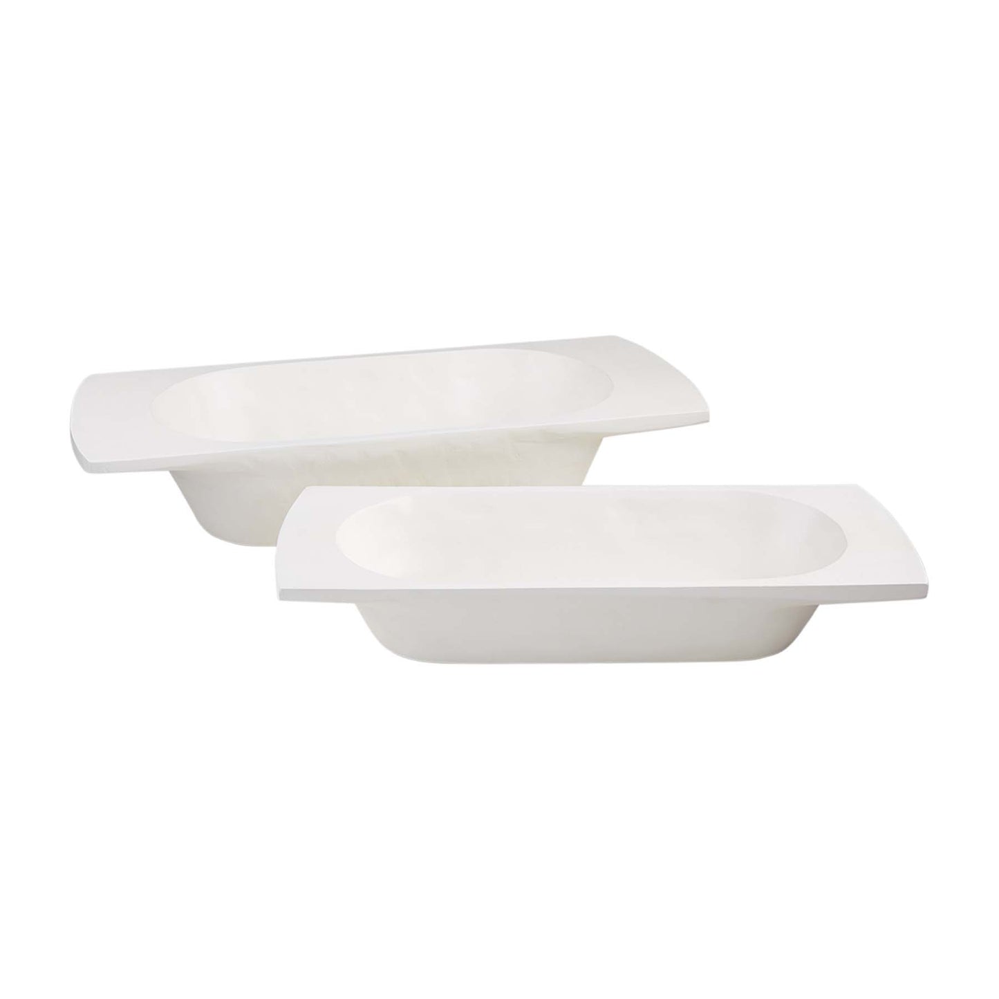 White Dough Bowl Set