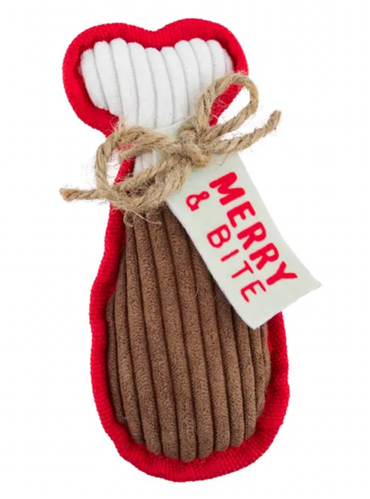 Turkey Leg Christmas Dog Toy