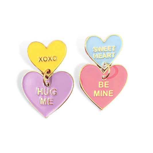 Conversation Hearts Earrings