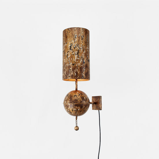 Barrel & Ball Sconce w/8’ Cord
