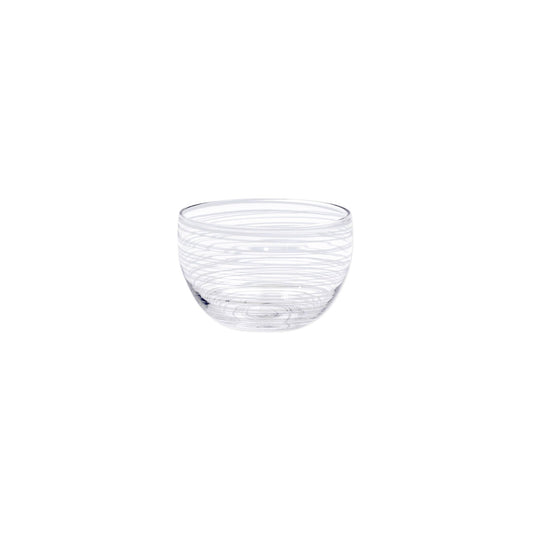 Swirl White Small Bowl