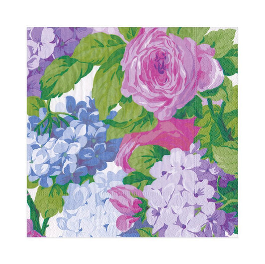 English Chintz Paper Cocktail Napkins - Box 20