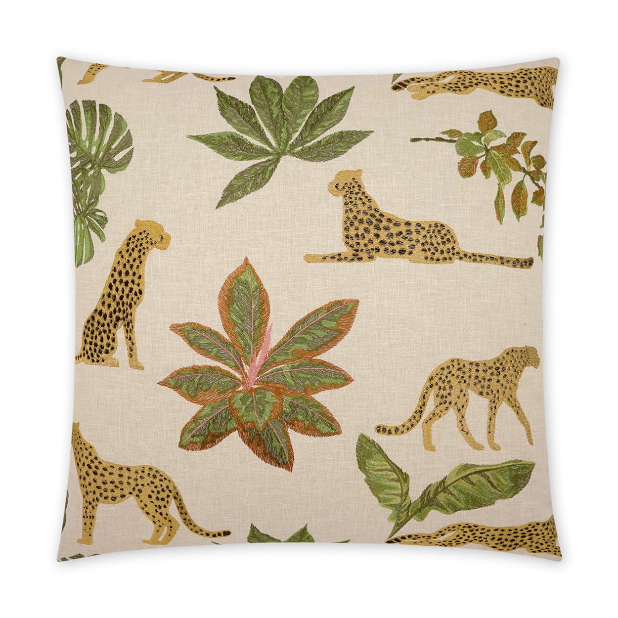 Verdant Ivory Pillow 24x24