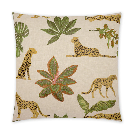 Verdant Ivory Pillow 24x24